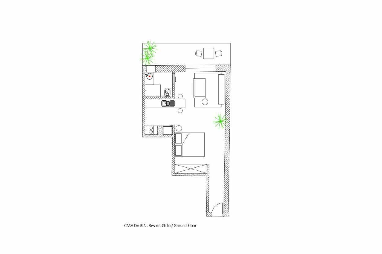 Apartamento Casas Do Portinho Marinha Grande Habitación foto